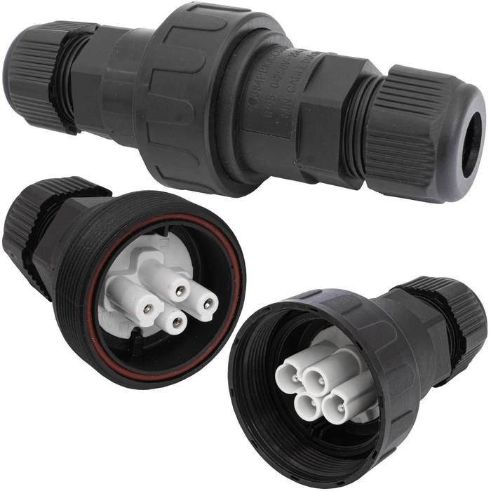 Разъём герметичный SZC ZT-686-4P IP68, 4 контакта