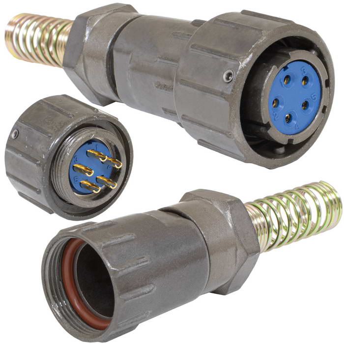 Разъём быстроразъёмный RUICHI FQ18-5pin TK, 5-ти контактный