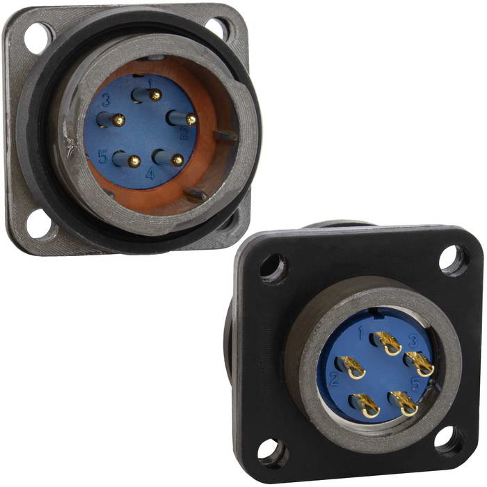 Разъём быстроразъёмный RUICHI FQ18-5pin ZJ, 5-ти контактный