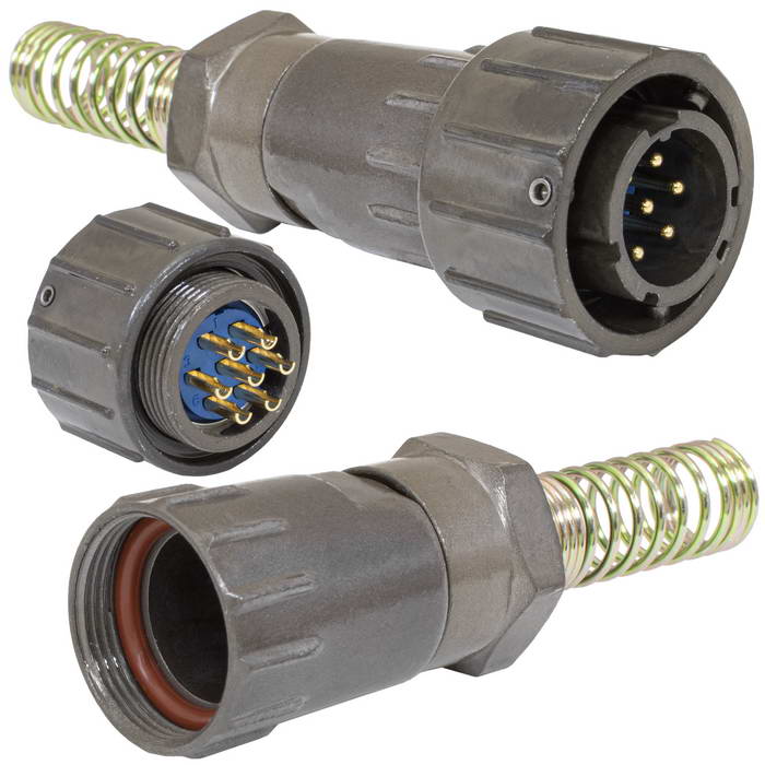 Разъём быстроразъёмный RUICHI FQ18-7pin TJ-8, 7-ми контактный