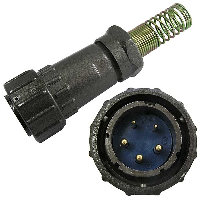 Разъём быстроразъёмный RUICHI FQ24-5pin TJ-12, 5-ти контактный