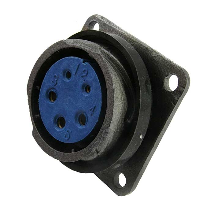 Разъём быстроразъёмный RUICHI FQ24-5pin ZK, 5-ти контактный