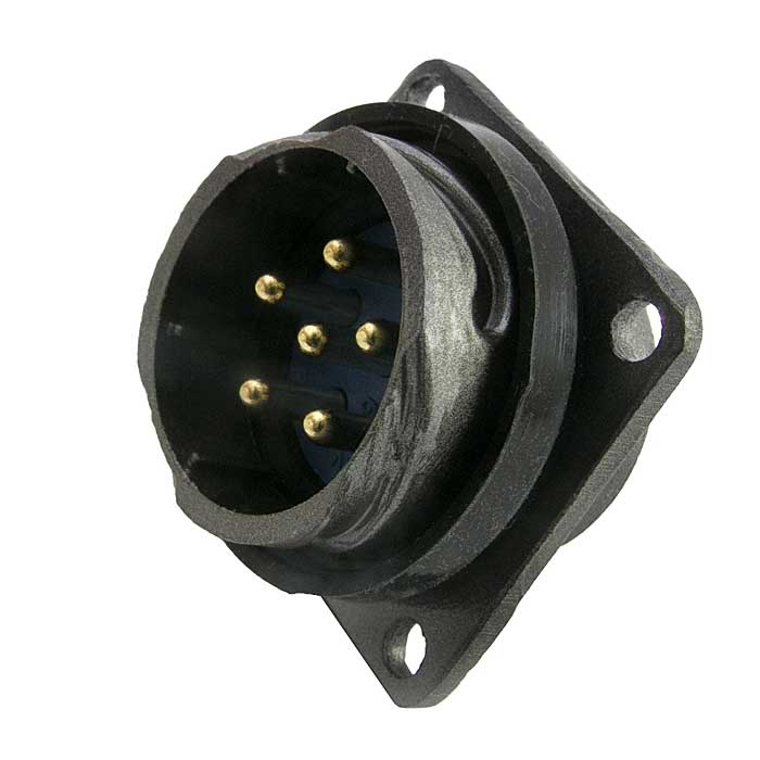 Разъём быстроразъёмный RUICHI FQ24-6pin ZJ, 6-ти контактный
