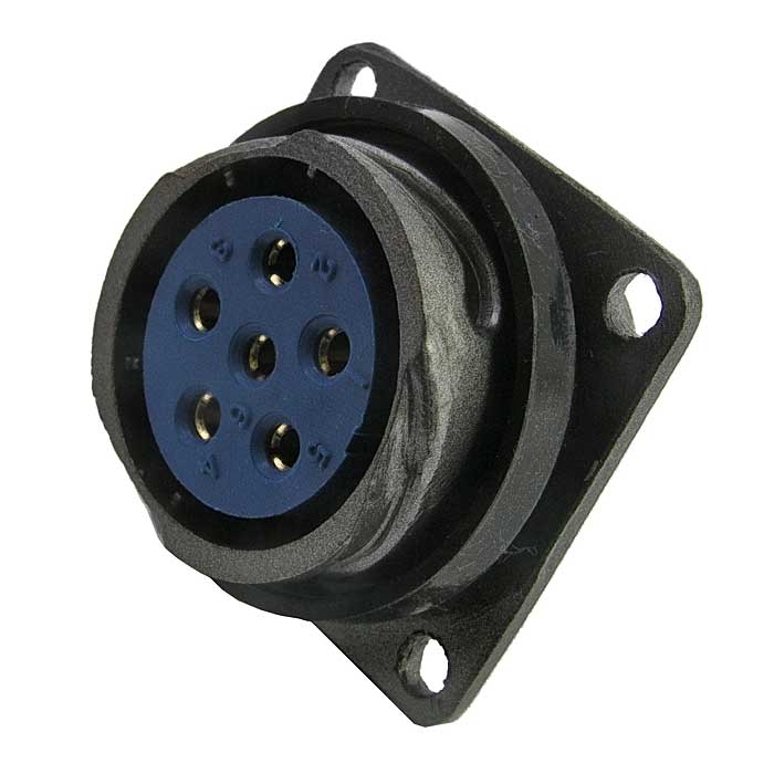 Разъём быстроразъёмный RUICHI FQ24-6pin ZK, 6-ти контактный