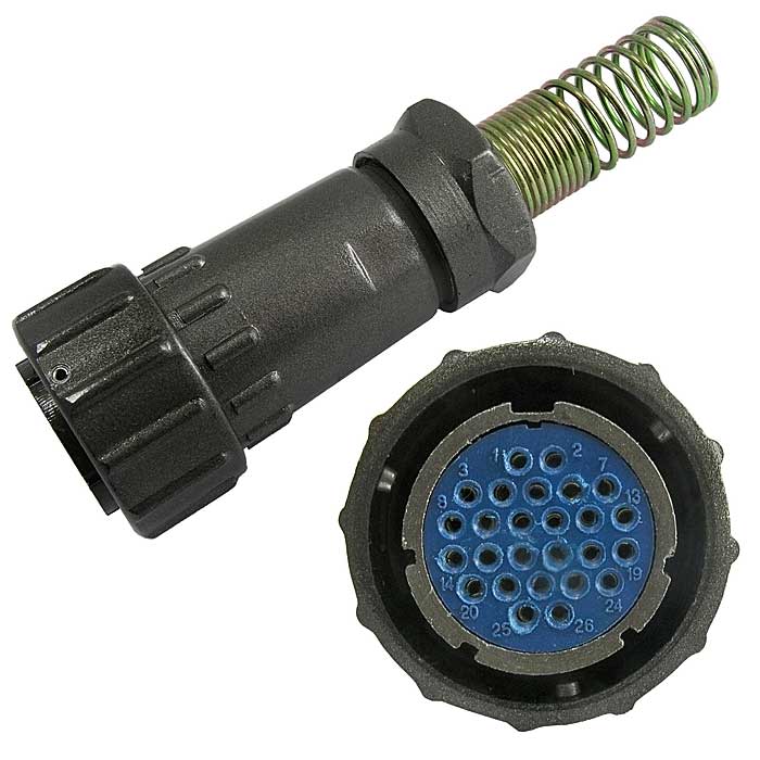 Разъём быстроразъёмный RUICHI FQ24-26pin TK-12, 26-ти контактный
