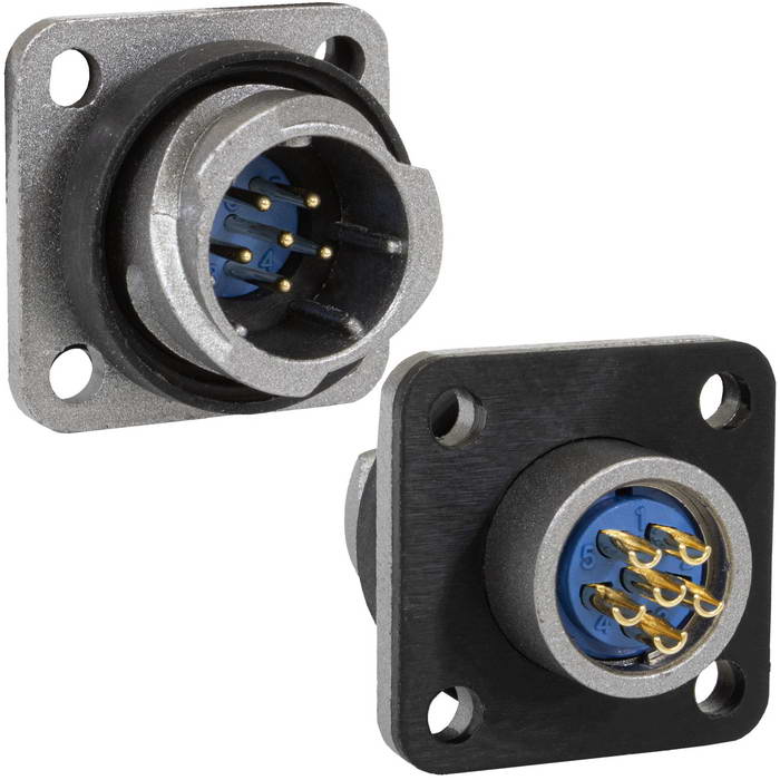 Разъём быстроразъёмный RUICHI FQ14-6pin ZJ, 6-ти контактный