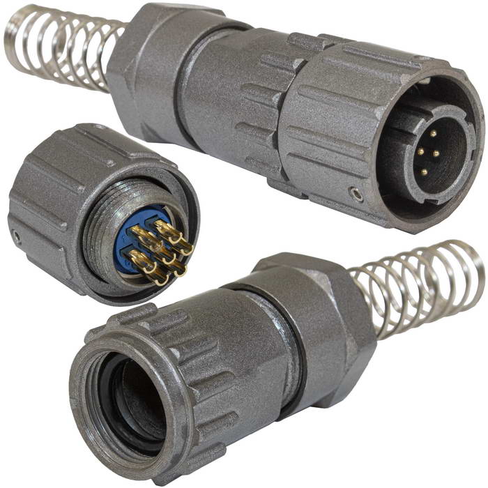 Разъём быстроразъёмный RUICHI FQ14-7pin TJ-8, 7-ми контактный
