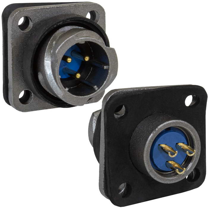 Разъём быстроразъёмный RUICHI FQ14-3pin ZJ, 3-х контактный