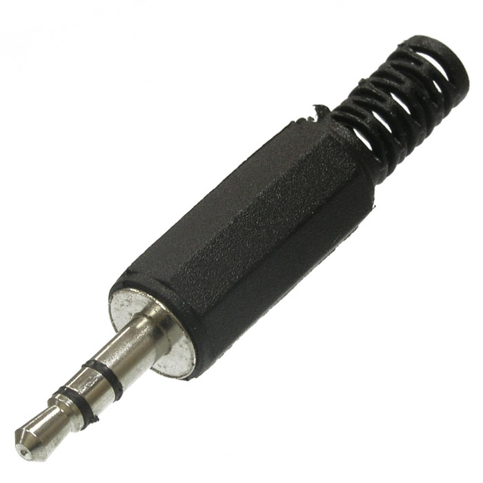 Разъём аудио Ruichi SZC-0012/stereo 3.5 мм, чёрный