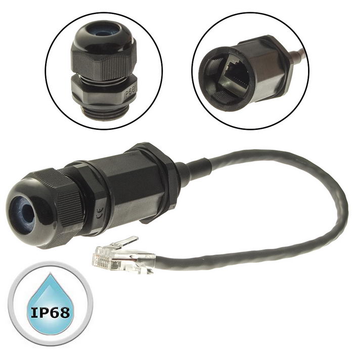 Разъём герметичный RUICHI RJ45M22L25-5A