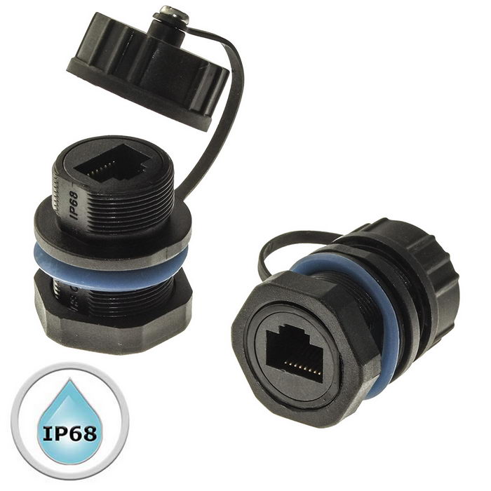 Разъём герметичный RUICHI RJ45M20ZO-6AG