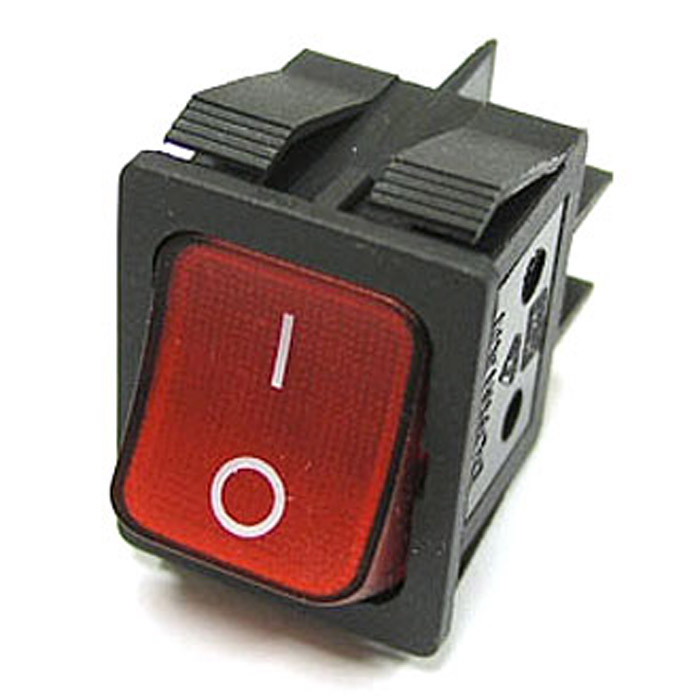 Клавишный переключатель RUICHI IRS-202-8C, ON-ON