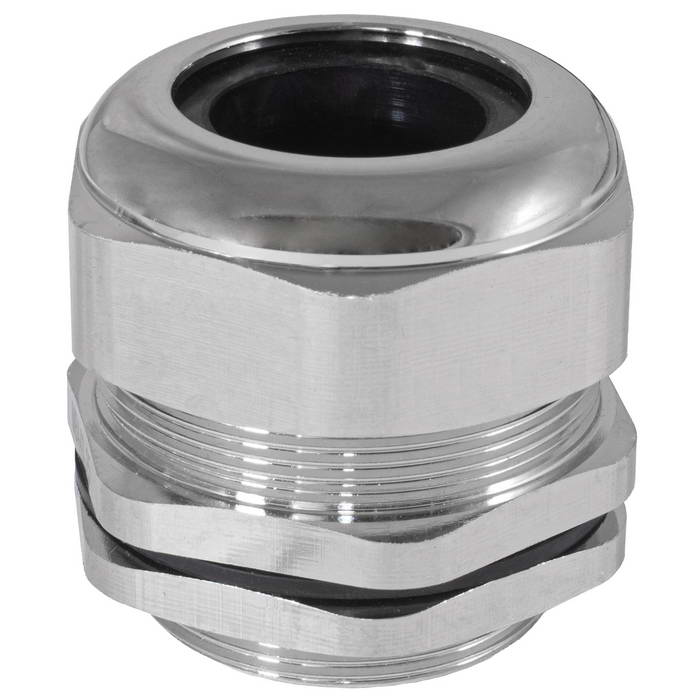 Кабельный ввод ZTM-ELECTRO MBA40-25, никелированная латунь