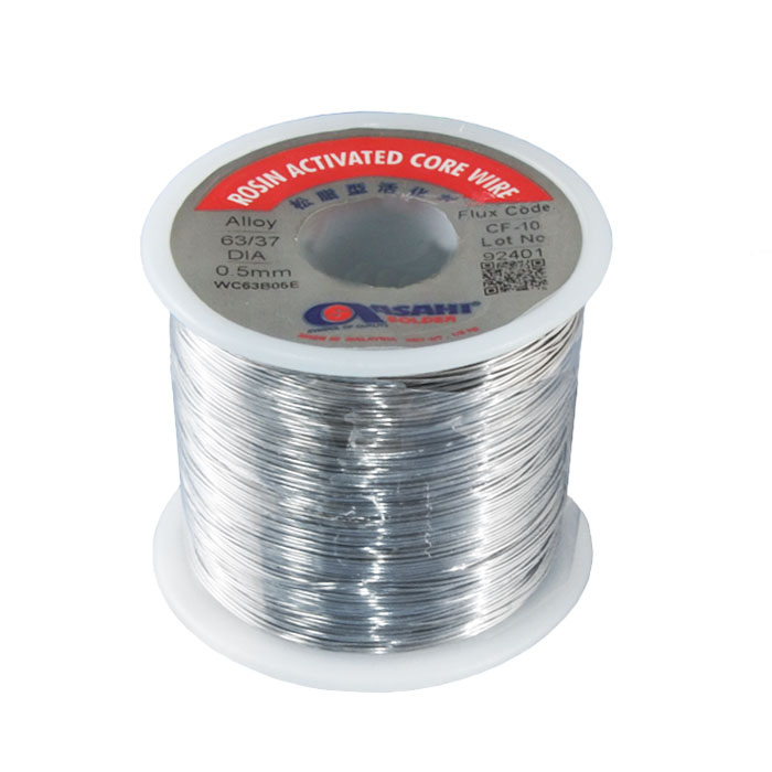Припой ASAHI Sn60/Pb40, диаметр 1.6мм, вес 250г, флюс CF10