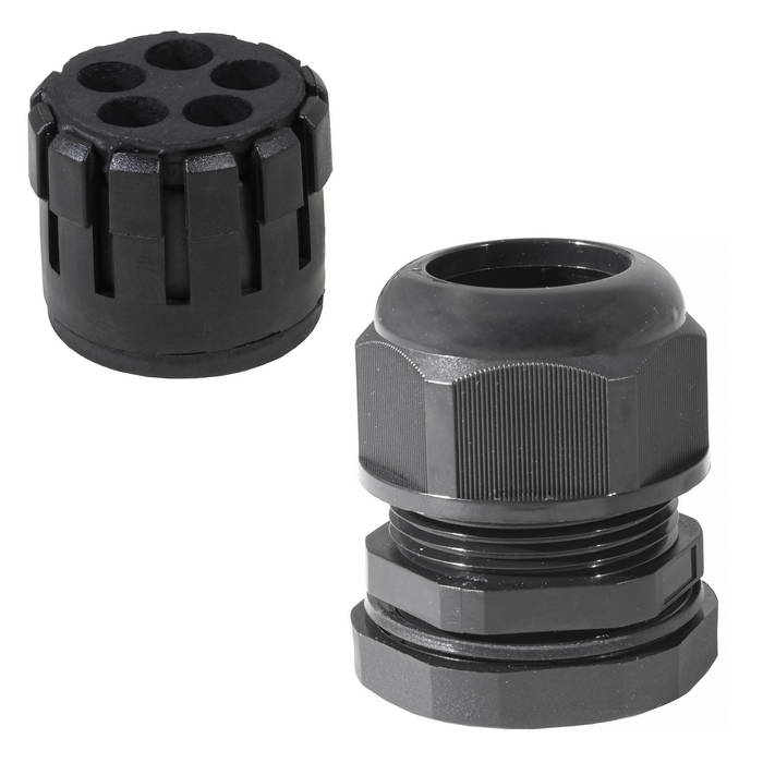 Кабельный ввод ZTM-ELECTRO MG25A-H5-06B, полиамид