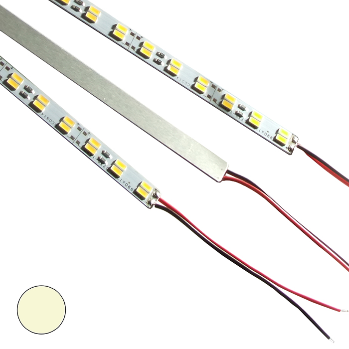 Светодиодная лента RUICHI, Жесткая, 5730, 144 LED, IP33, 12 В, цвет белый тёплый, катушка 5 м (цены указаны за 1 м)