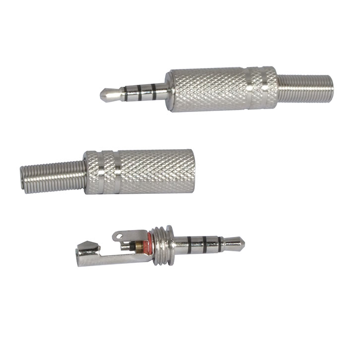 Разъём аудио SZC-0145/NP-145 3.5 мм 4pin, металлический