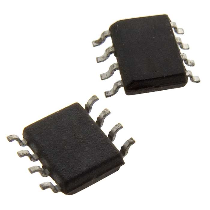OPA211AID,  Малошумящий низкопотребляющий  прецизионный операционный усилитель  Texas Instruments, 1 канал, 80 МГц, корпус SOIC-8