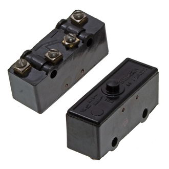 Микропереключатель МП1101 исп. 1, КЭАЗ, толкатель, до 660 В, до 2,5 А, IP00, винтовое   крепление.