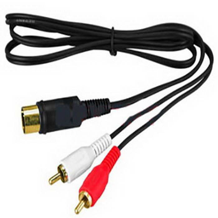 Аудио-видео шнур RUICHI DIN 5 Pin - 2 RCA G1,5 m