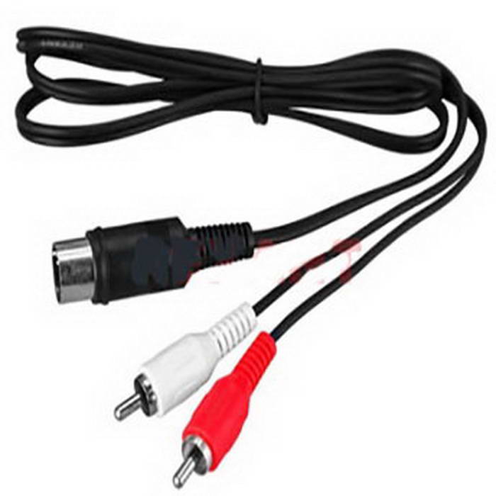 Аудио-видео шнур RUICHI DIN 5 Pin - 2 RCA B1,5 m