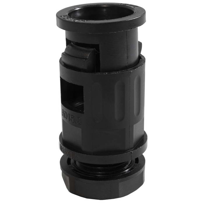 Быстрый соединитель для гофрированной трубы RUICHI QC-M16-16, IP54, прямой
