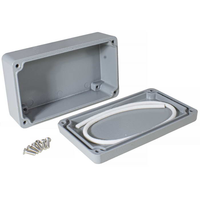 Корпус для РЭА алюминиевый влагозащищенный ZTM-ELECTRO Z0124, IP67, 40х23х21 мм