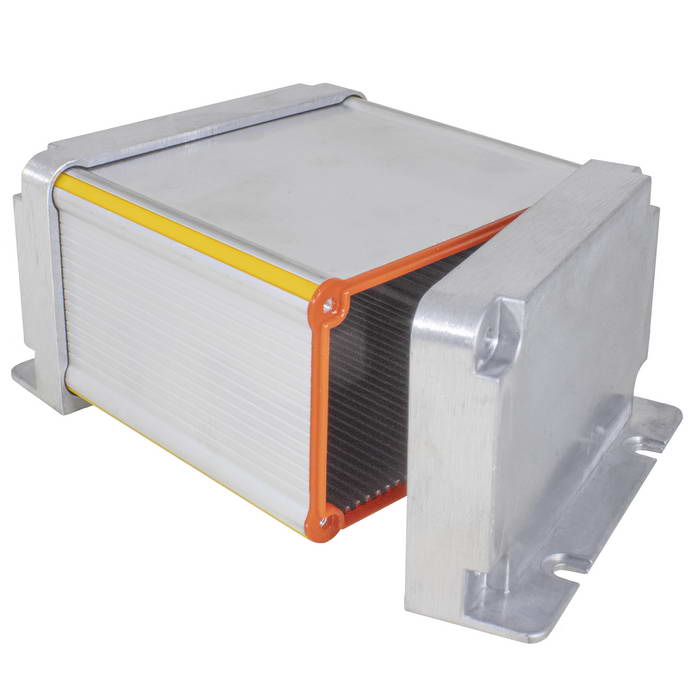 Корпус приборный из алюминиевого профиля с фланцами ZTM-ELECTRO Z35J-2, IP65, 100x114x67 мм