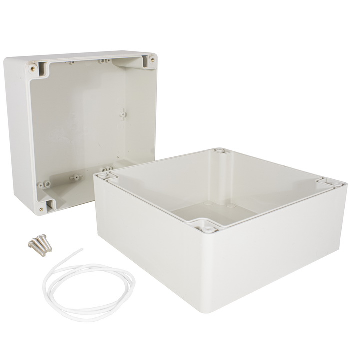 Корпус для РЭА пластиковый влагозащищенный ZTM-ELECTRO Z10-11, IP65, 160x160x120 мм