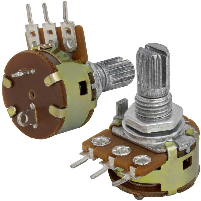 Потенциометр RUICHI S16KN1-B, 100 кОм