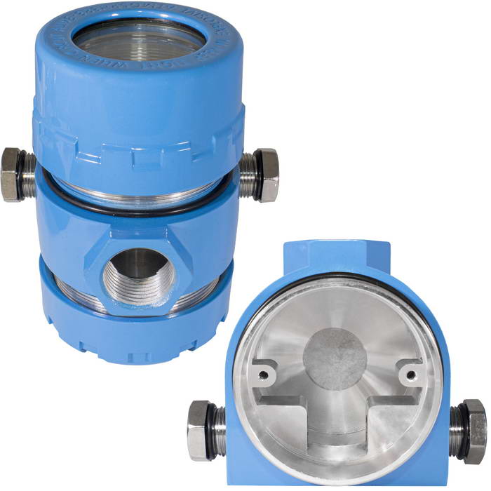 Корпус для полевого датчика давления ZTM-ELECTRO BP010, синий, алюминиевый
