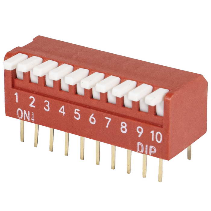 DIP переключатель RUICHI DP-10, серия SWD 3-10