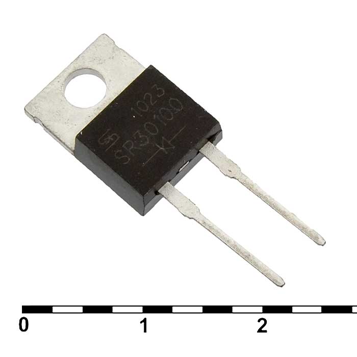 STPS8H100D, Диод Шоттки ST Microelectronics , 100 В, 8 А, корпус TO-220F