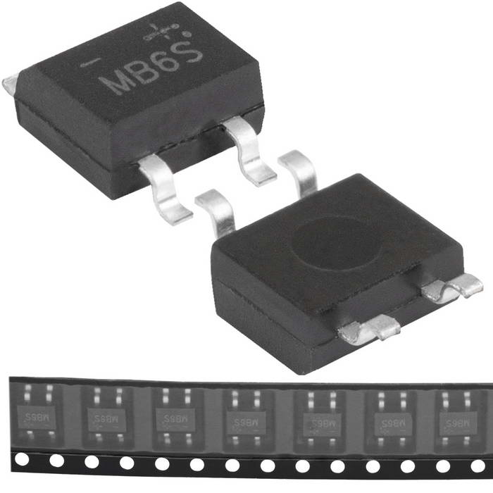 MB6S CTK диодный мост, 600 В, 0.8 А, MBS
