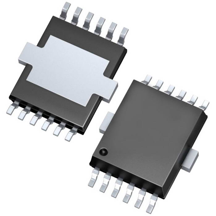 BTS5215LAUMA1, Мощный двухканальный ключ верхнего уровня Infineon Technologies,   корпус PG-DSO-12-9(BSOP-12 (0.295", 7.50mm Width))
