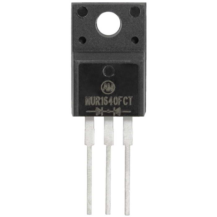 MUR1640FCT AM ультрабыстрый диод 400 В, 16 А, 35 нс, TO-220F