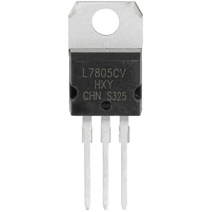L7805CV HXY линейный стабилизатор напряжения, 5 В, 1 А, Vdrop = 2 В, TO-220