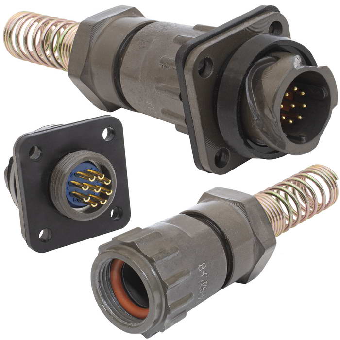 Разъём быстроразъёмный RUICHI FQ14-9pin ZPJ, 9-контактный