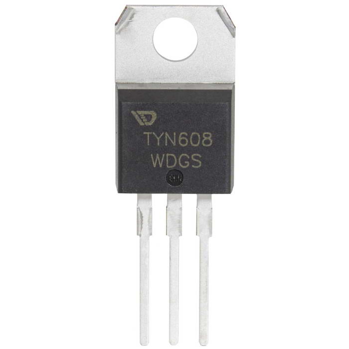 TYN608RG, низковольтный тиристор WEIDA, 600 В, 8 А, корпус TO-220AB