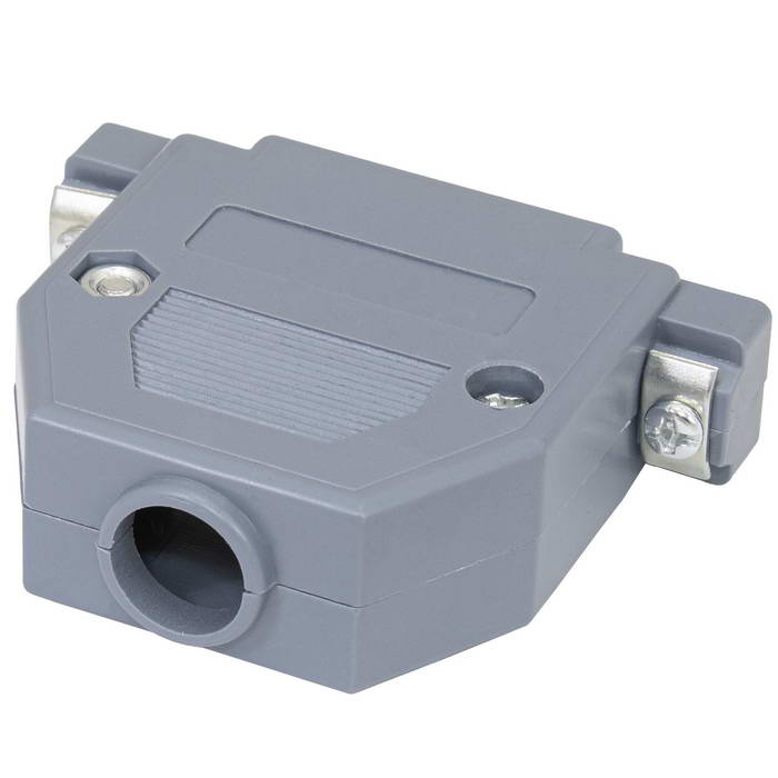 Корпус к разъёму DP-25C RUICHI, на 25 контактов, пластик, цвет серый