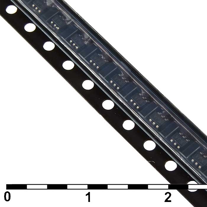 2N7002DWH6327, полевой транзистор (MOSFET) Elecsuper, N+N-канал, 60 В, 0.38 А, 3 Ом, 2 нКл, корпус SOT-363