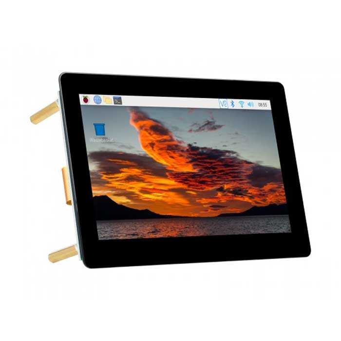 5-дюймовый емкостный сенсорный IPS дисплей для Raspberry Pi Waveshare, 5inch DSI LCD (B)i,  разрешение 800x480, интерфейс DSI, низкое энергопотребление