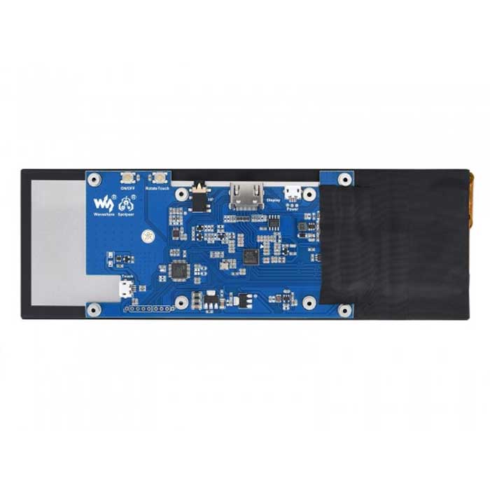 7.9-дюймовый емкостный сенсорный ЖК-дисплей Waveshare, 7.9inch HDMI LCD, разрешение  400x1280, HDMI, IPS, защитное стекло