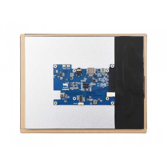 9.7-дюймовый емкостный сенсорный дисплей Waveshare, 9.7inch 768x1024 LCD, разрешение  768x1024, панель из закаленного стекла, интерфейс HDMI, IPS панель, поддержка 10-точечного  касания