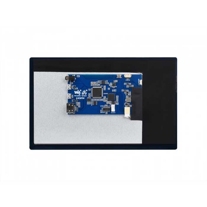 9-дюймовый QLED Quantum Dot дисплей Waveshare, 9HP-CAPQLED-B, разрешение 1280x720,  панель из закаленного стекла, интерфейс HDMI, широкий цветовой охват