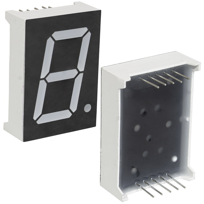 Цифровой индикатор RUICHI SC10-21SRWA-R, красный