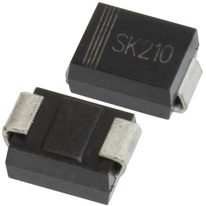 SK210 Senocn диод Шоттки 100 В, 2 А, DO-214AA (SMB)