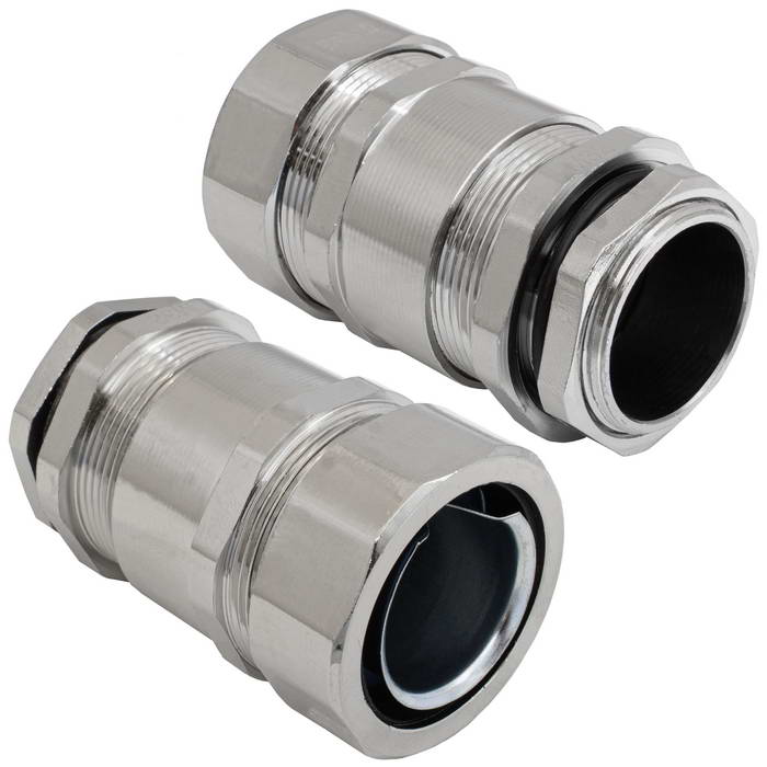 Кабельный ввод для металлорукава RUICHI CE-M32-(19-25)-MH25, латунь, IP65