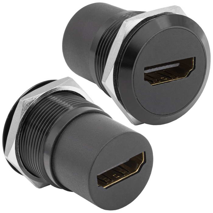 Панельный модуль (переходник) передачи данных USB RUICHI HDMI A(F)-A(F) PN, прямой  порт