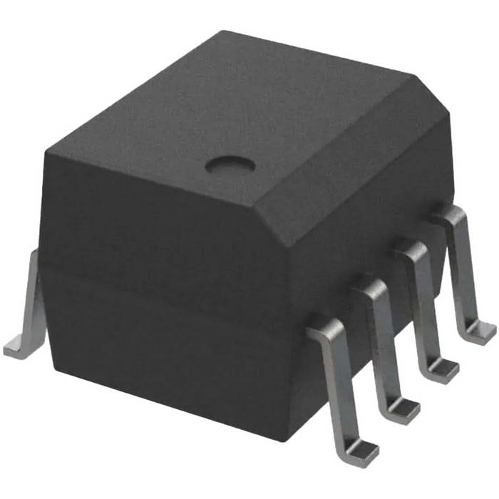 MOCD213R2M, Оптопара ON Semiconductor транзисторная двухканальная, 2.5кВ /70В, 0.15A,  Кус=100%, 0.25Вт, -40...+100°C, корпус SOIC-8